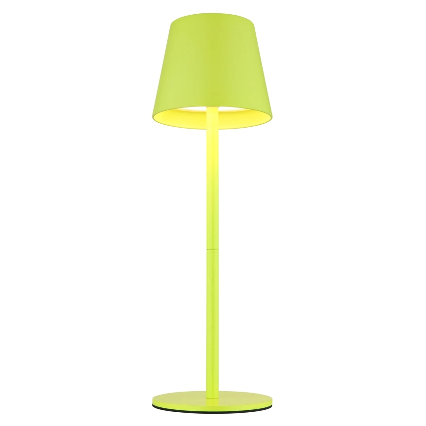 Globo - LED reguliuojama, lietimu valdoma įkraunama lauko stalo lempa 3in1 LED/3W/5V 3000/4000/5000K IP54 1800 mAh žalia