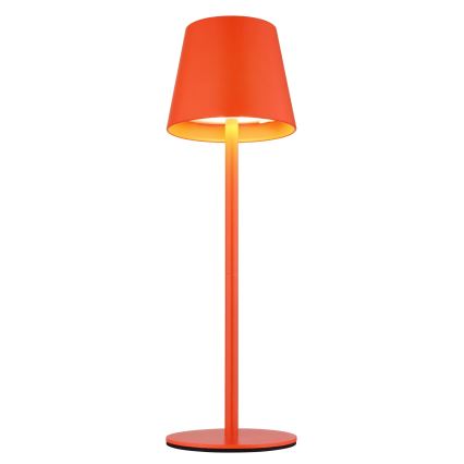 Globo - LED reguliuojama jutiklinė įkraunama lauko stalinė lempa 3 viename LED/3W/5V 3000/4000/5000K IP54 1800 mAh raudona