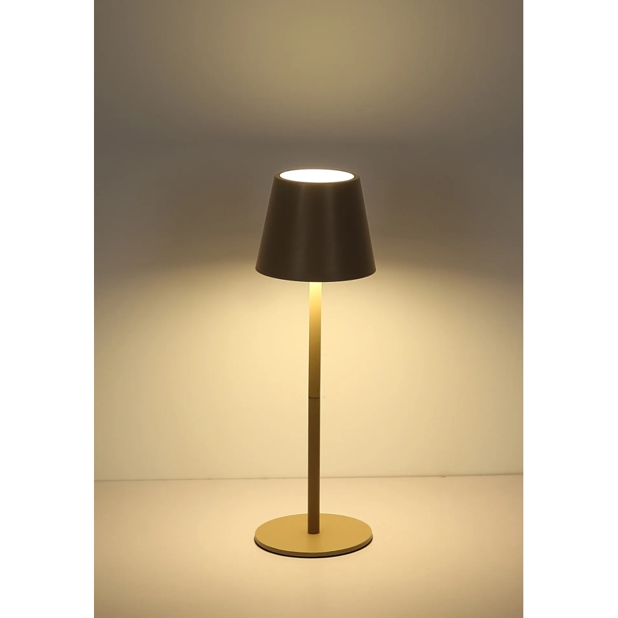 Globo - reguliuojama jutiklinė įkraunama lauko stalinė lempa LED/3W/5V 3000/4000/5000K IP54 1800 mAh