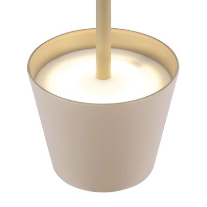 Globo - reguliuojama jutiklinė įkraunama lauko stalinė lempa LED/3W/5V 3000/4000/5000K IP54 1800 mAh