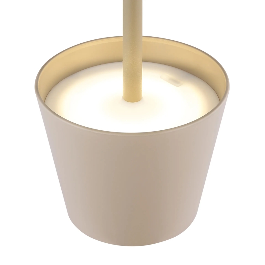 Globo - LED reguliuojama jutiklinė įkraunama lauko stalinė lempa 3 viename LED/3W/5V 3000/4000/5000K IP54 1800 mAh