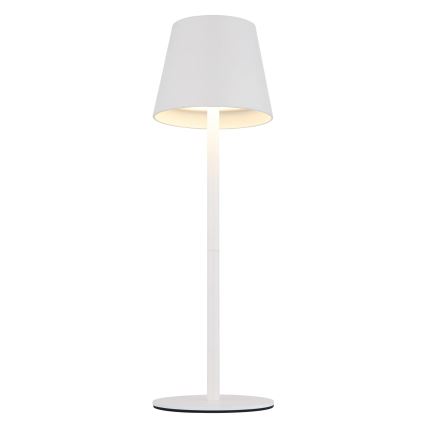Globo - LED reguliuojama jutiklinė įkraunama lauko stalinis šviestuvas 3in1 LED/3W/5V 3000/4000/5000K IP54 1800 mAh balta
