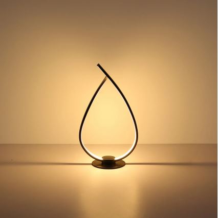 Globo - LED stalinė lempa 6W/230V, juoda