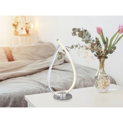 Globo - LED stalinė lempa LED/6W/230V sidabrinė