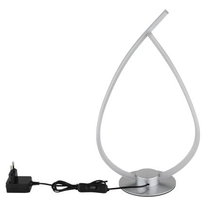 Globo - LED stalinė lempa LED/6W/230V sidabrinė