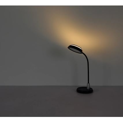 Globo - jutiklinis, ryškumą reguliuojantis LED stalinis šviestuvas LED/12W/230V 3000/4000/6500K juodas