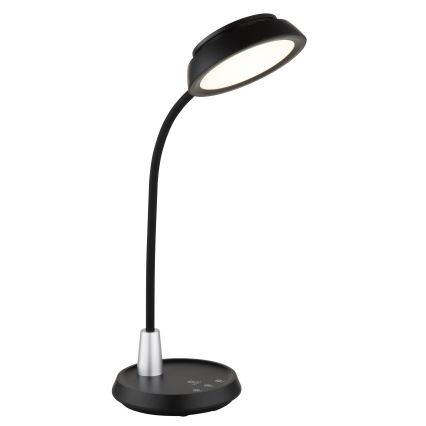 Globo - jutiklinis, ryškumą reguliuojantis LED stalinis šviestuvas LED/12W/230V 3000/4000/6500K juodas
