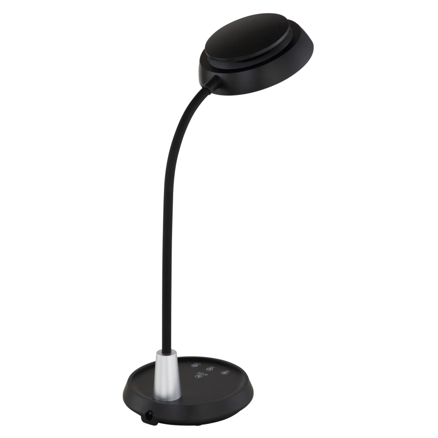 Globo - jutiklinis, ryškumą reguliuojantis LED stalinis šviestuvas LED/12W/230V 3000/4000/6500K juodas