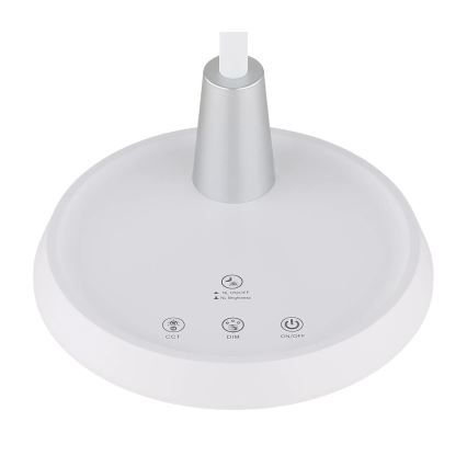 Globo - LED reguliuojamo ryškumo jutiklinė stalinė lempa LED/12W/230V 3000/4000/6500K balta