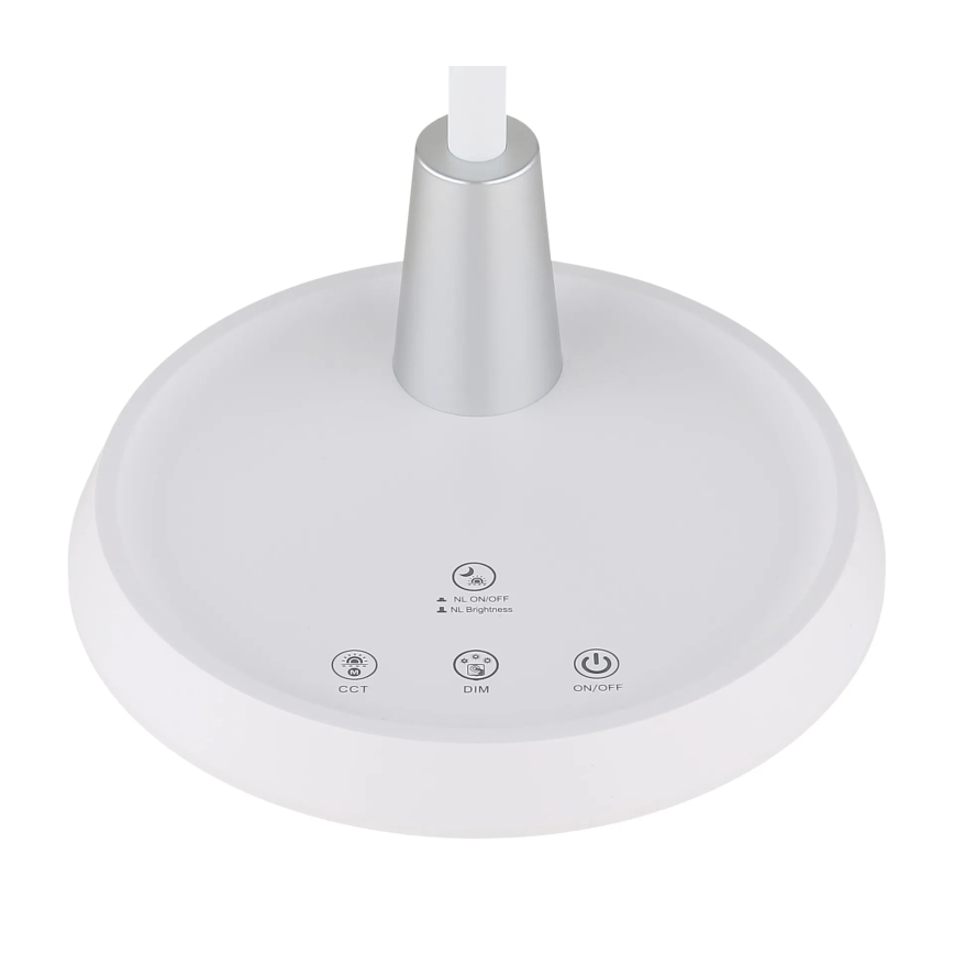 Globo - LED reguliuojamo ryškumo jutiklinė stalinė lempa LED/12W/230V 3000/4000/6500K balta