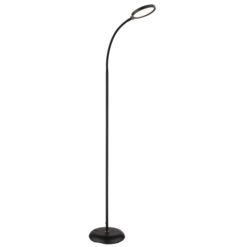 Globo - LED dimeriuojama jutiklinė grindinė lempa LED/8W/230V 2700K/4000K/6500K juoda