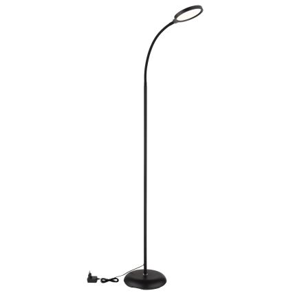 Globo - LED dimeriuojama jutiklinė grindinė lempa LED/8W/230V 2700K/4000K/6500K juoda