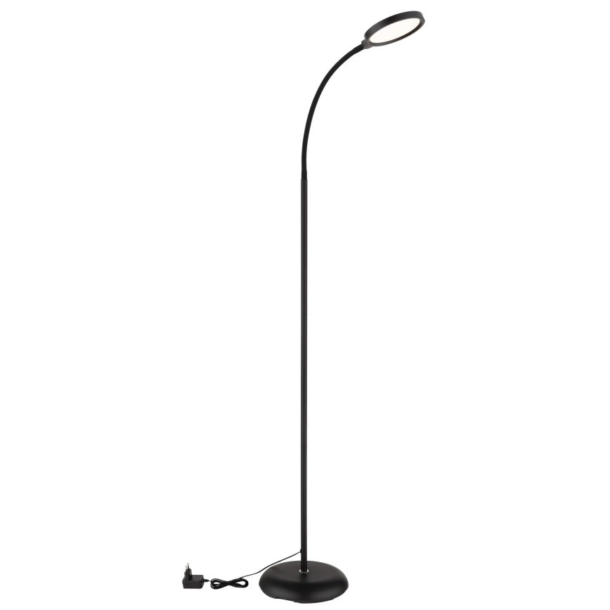 Globo - LED dimeriuojama jutiklinė grindinė lempa LED/8W/230V 2700K/4000K/6500K juoda