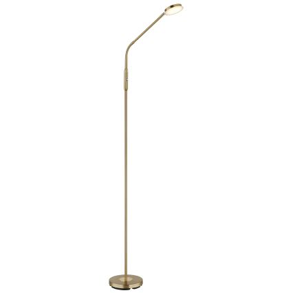 Globo - dimeriuojama jutiklinė grindų LED lempa LED/6,5W/230V 2700/3350/4000K žalvaris