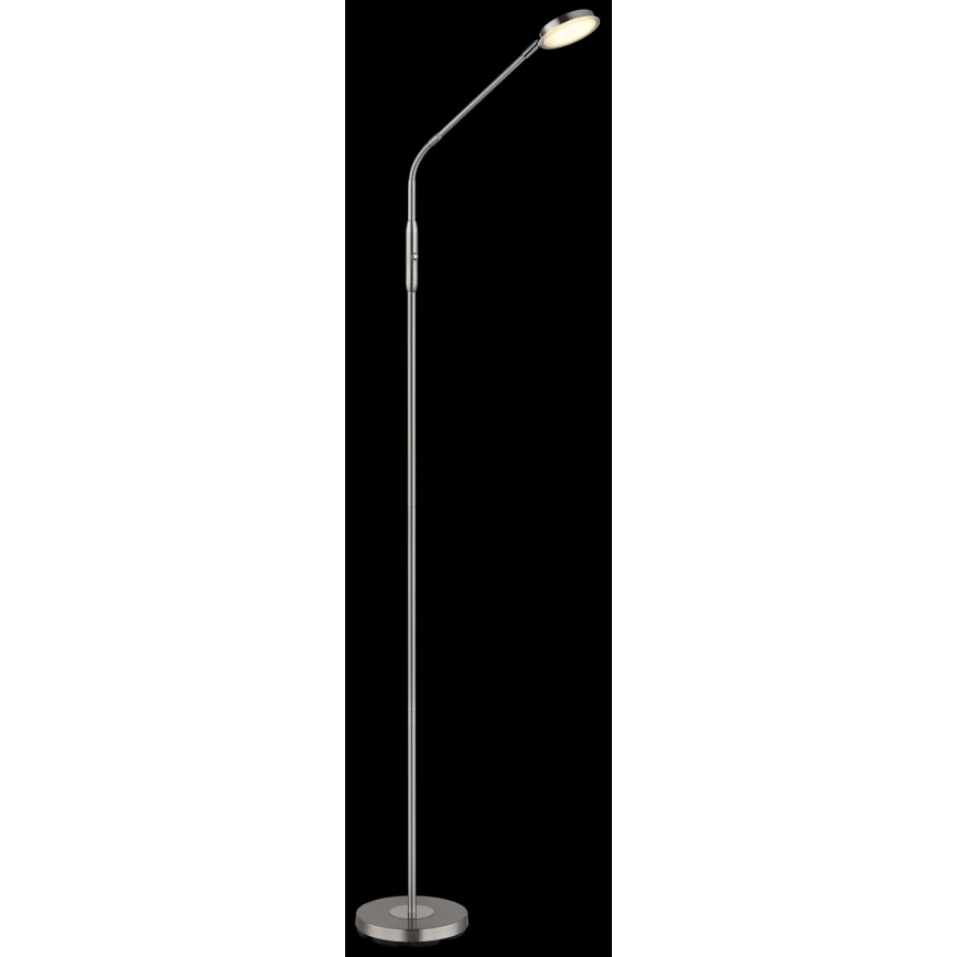 Globo - Dimeriuojama jutiklinė grindinė lempa LED/6,5W/230V 2700/3350/4000K matinis chromas