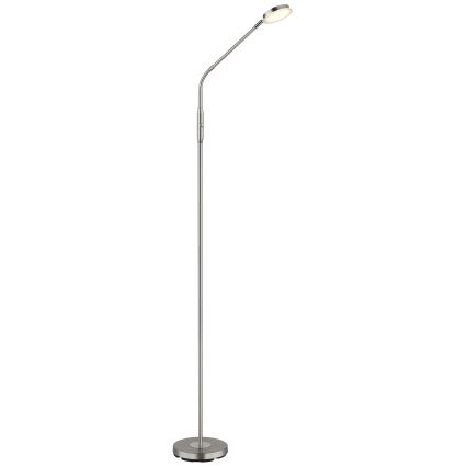 Globo - Dimeriuojama jutiklinė grindinė lempa LED/6,5W/230V 2700/3350/4000K matinis chromas