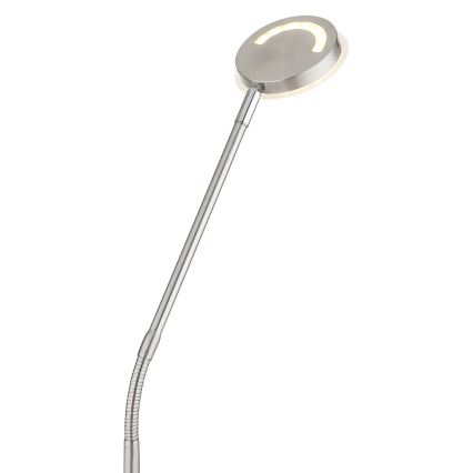 Globo - Dimeriuojama jutiklinė grindinė lempa LED/6,5W/230V 2700/3350/4000K matinis chromas