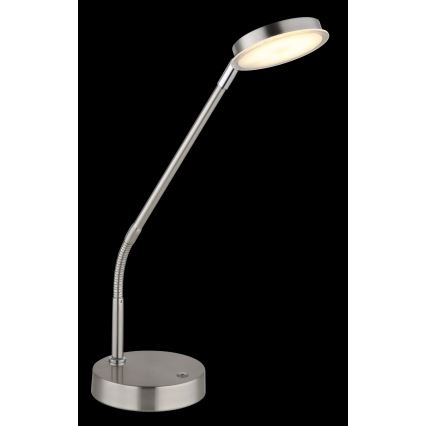 Globo - LED reguliuojama jutiklinė stalinė lempa LED/6,5W/230V 2700/3350/4000K matinis chromas