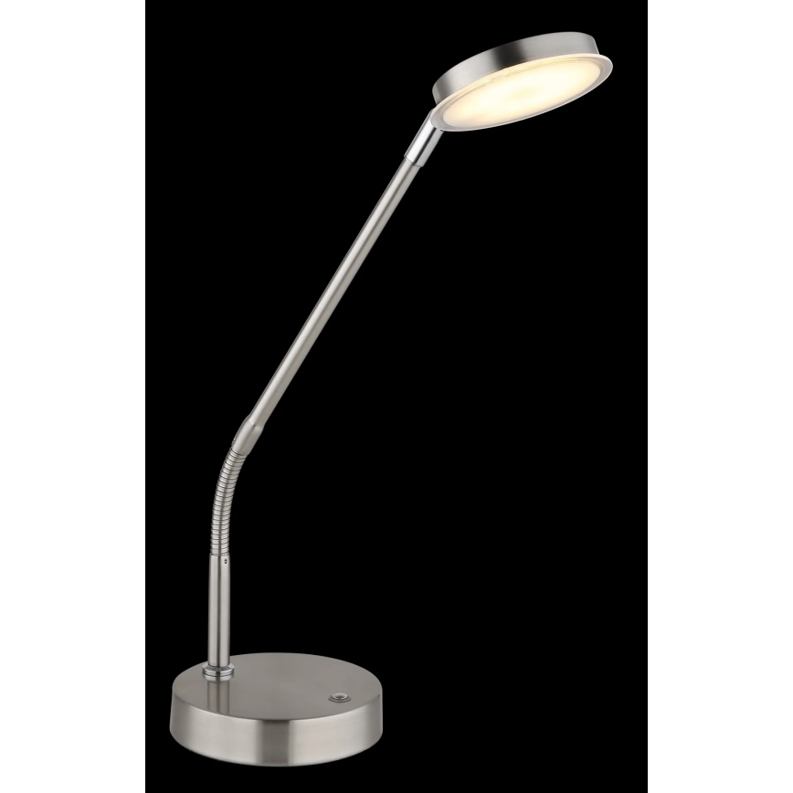 Globo - LED reguliuojama jutiklinė stalinė lempa LED/6,5W/230V 2700/3350/4000K matinis chromas
