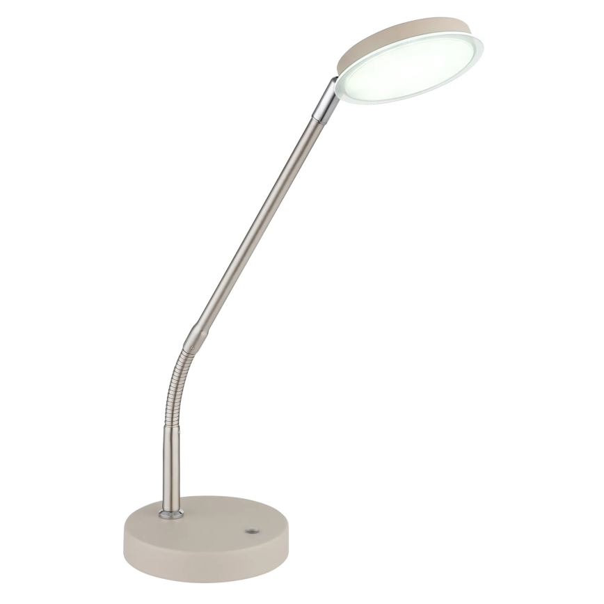 Globo - LED reguliuojamas jutiklinis stalinis šviestuvas LED/6,5W/230V 2700/3350/4000K smėlio spalvos