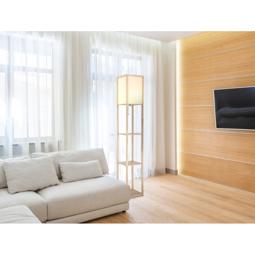 Globo - Grindinė lempa 1xE27/60W/230V smėlio spalvos