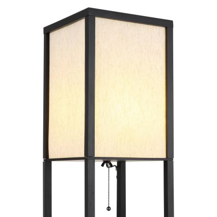 Globo - Grindinis šviestuvas 1xE27/60W/230V juodas