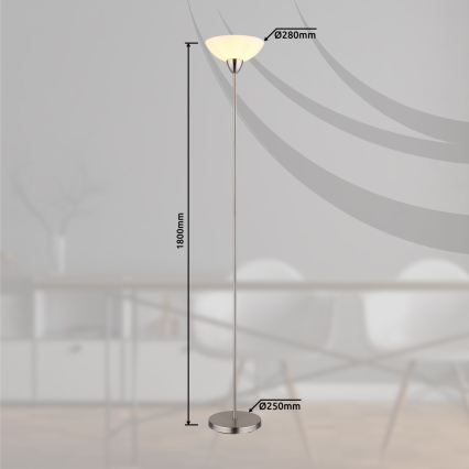 Globo - Grindinis šviestuvas 1xE27/60W/230V