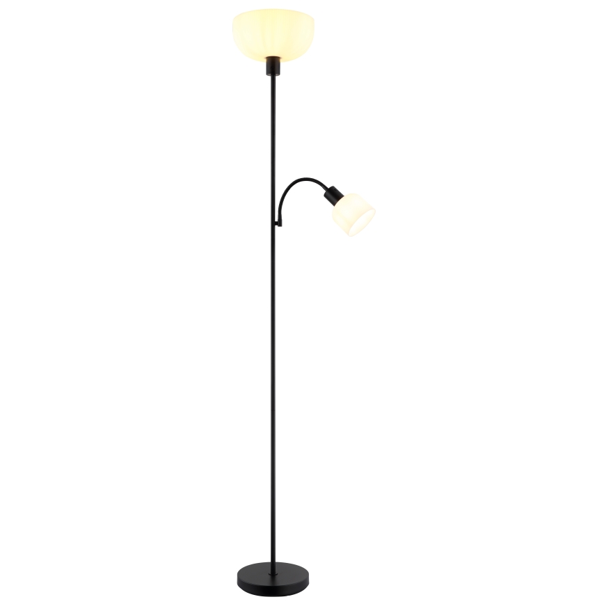 Globo - Grindinis šviestuvas 1xE27/40W/230V + 1xE14/25W