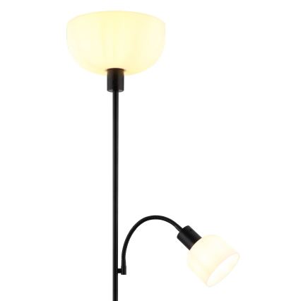 Globo - Grindinis šviestuvas 1xE27/40W/230V + 1xE14/25W