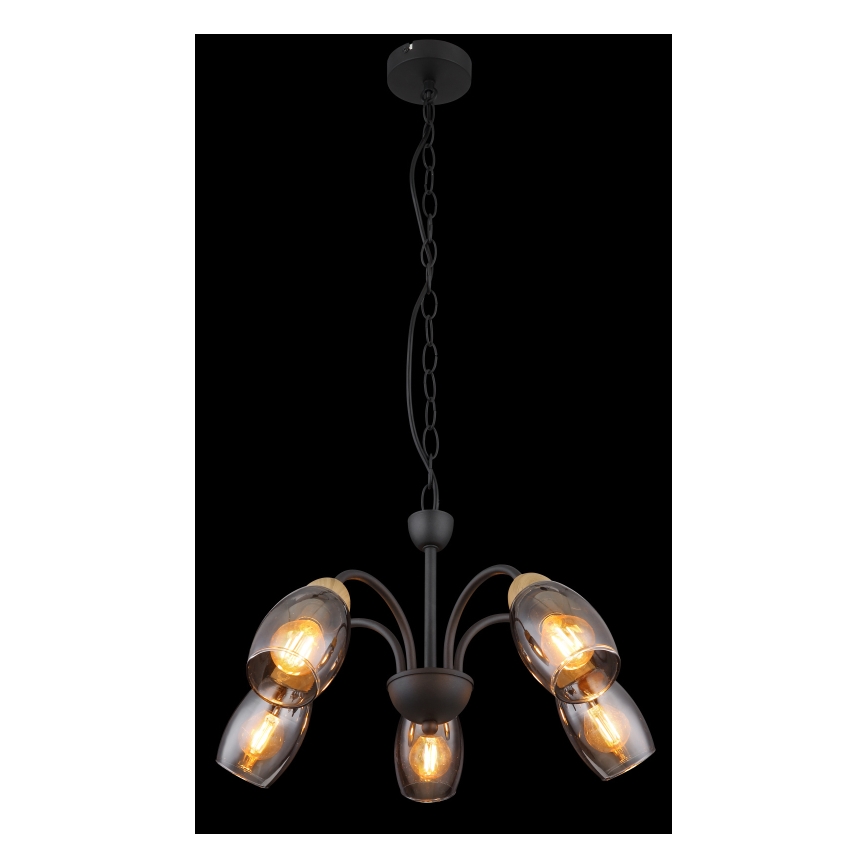 Globo - Sietynas, kabinamas ant grandinės 5xE14/25W/230V