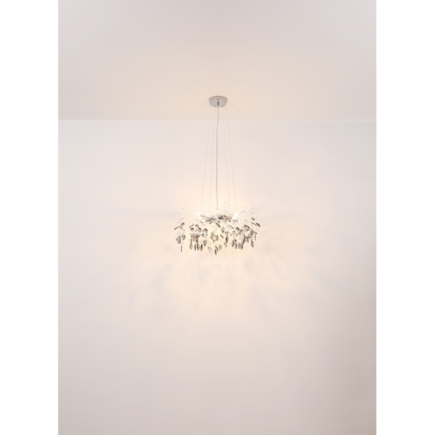 Globo - Pakabinamas sietynas 8xG9/8W/230V diametras 61 cm auksas