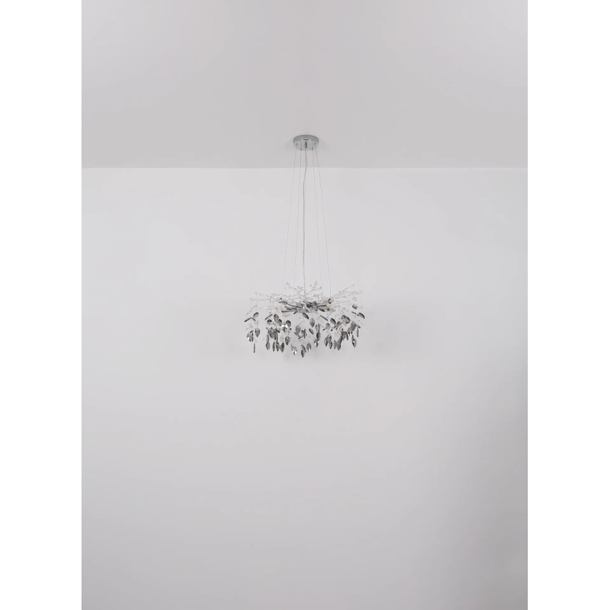 Globo - Pakabinamas sietynas 8xG9/8W/230V diametras 61 cm blizgus chromas