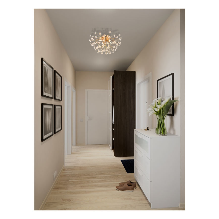 Globo - LED lubinis šviestuvas 4xG9/3,5W/230V diametras 45 cm auksas