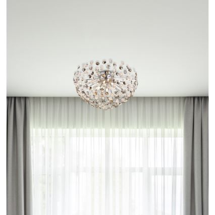 Globo - LED lubinis šviestuvas 6xG9/3,5W/230V diametras 60 cm blizgus chromas