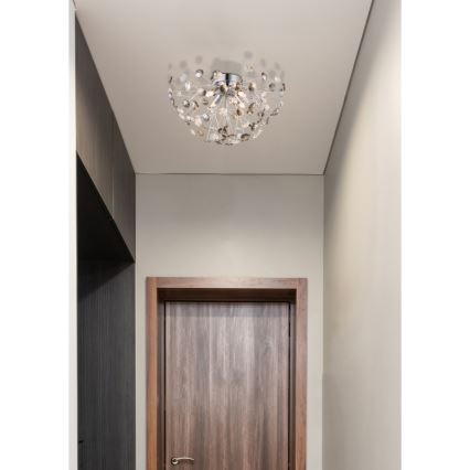 Globo - LED lubinis šviestuvas 4xG9/3,5W/230V diametras 45 cm blizgus chromas