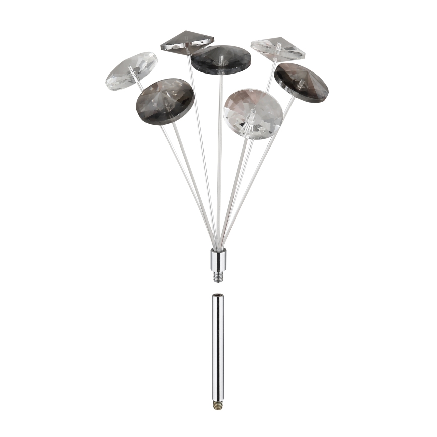 Globo - LED lubinis šviestuvas 4xG9/3,5W/230V diametras 45 cm blizgus chromas