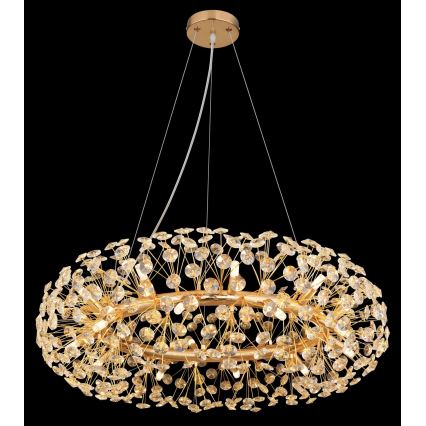 Globo - LED krištolinis sietynas, kabinamas ant virvės 20xG9/3,5W/230V