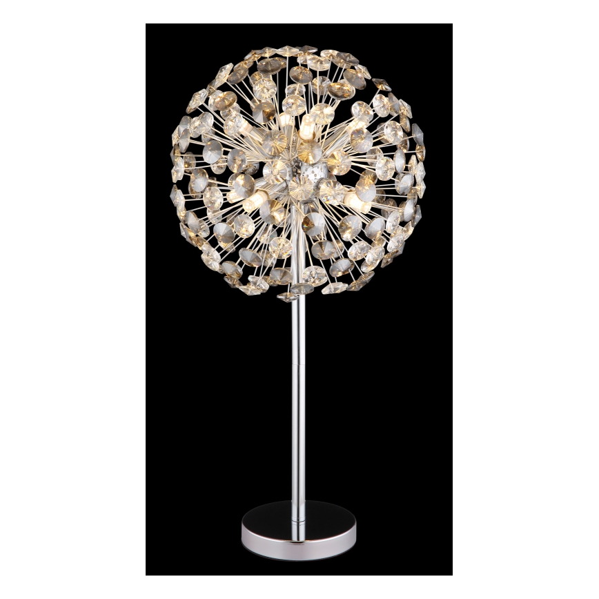 Globo - LED stalinis šviestuvas 8xG9/3,5W/230V blizgus chromas