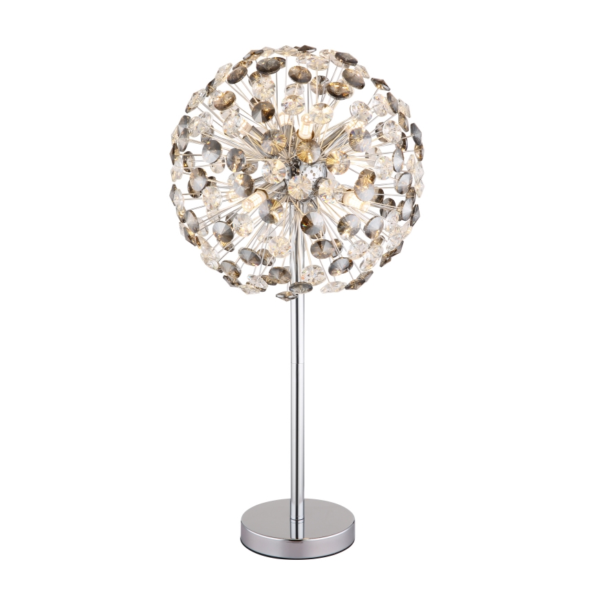 Globo - LED stalinis šviestuvas 8xG9/3,5W/230V blizgus chromas