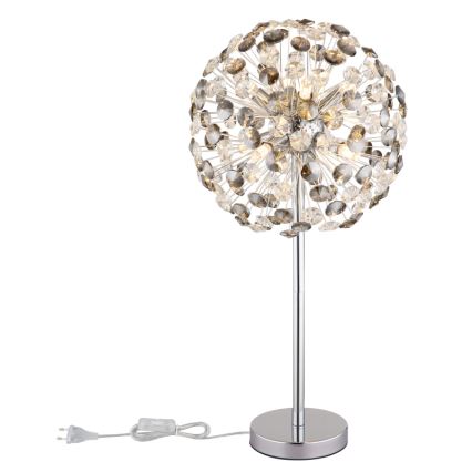 Globo - LED stalinis šviestuvas 8xG9/3,5W/230V blizgus chromas