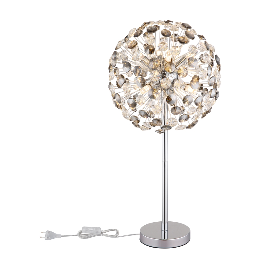 Globo - LED stalinis šviestuvas 8xG9/3,5W/230V blizgus chromas