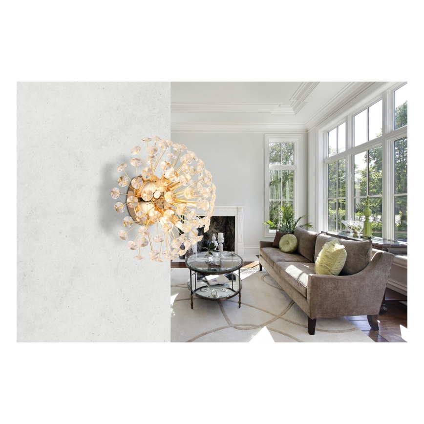 Globo - LED sieninis šviestuvas 6xG9/3,5W/230V auksinis