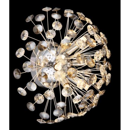 Globo - LED sieninis šviestuvas 6xG9/3,5W/230V blizgus chromas