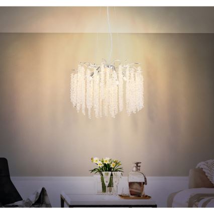 Globo - LED liustra ant laido 6xG9/8W/230V