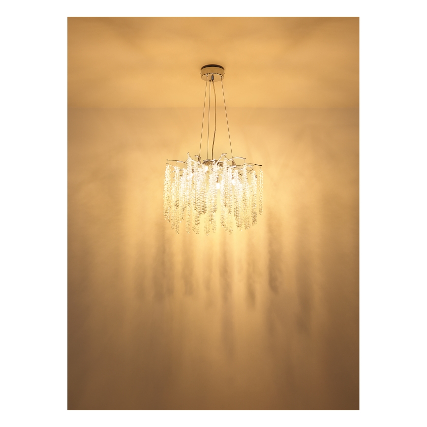 Globo - LED liustra ant laido 6xG9/8W/230V