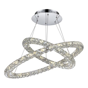 Globo 67038-64 - krištolinis kabantis LED šviestuvas MARILYN I LED/64W/230V