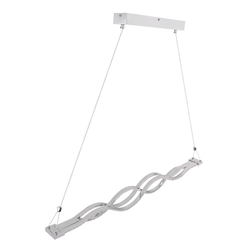 Globo 67109-30 - LED Pritemdomas, ant virvės kabinamas, lubinis šviestuvas PILLA 1xLED/30W/230V + Nuotolinio valdymo pultas