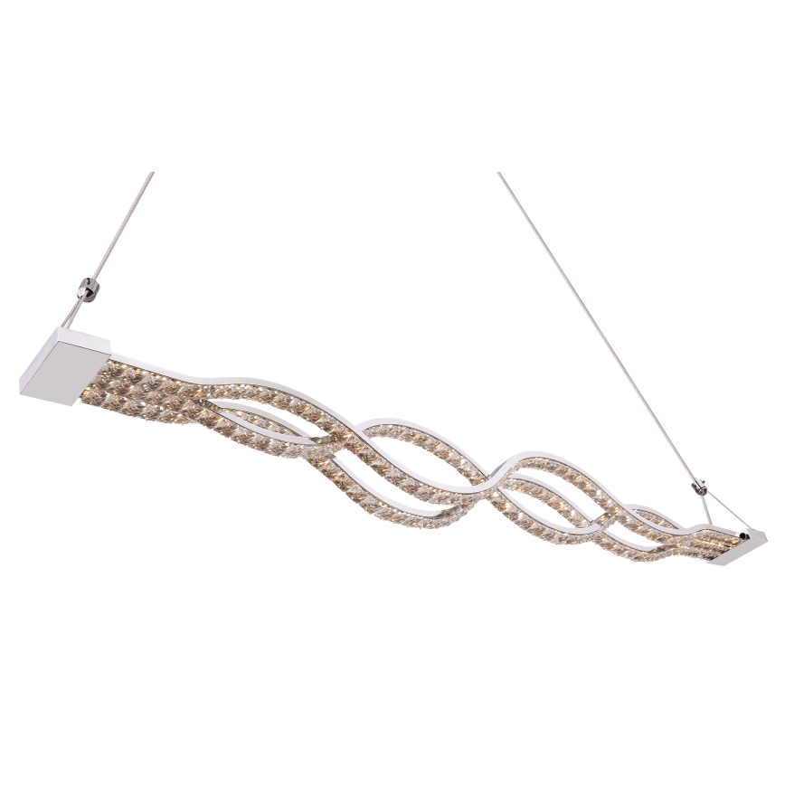 Globo 67109-30 - LED Pritemdomas, ant virvės kabinamas, lubinis šviestuvas PILLA 1xLED/30W/230V + Nuotolinio valdymo pultas