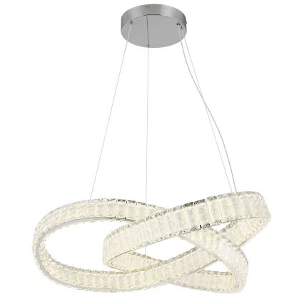 Globo - LED Reguliuojamas pakabinamas sietynas LED/110W/230V 2700-6000K diametras 78 cm + nuotolinio valdymo pultas