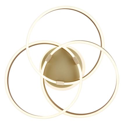 Globo - Reguliuojamas LED lubinis šviestuvas LED/56W/230V 2700-6000K 57,5x60 cm auksinis + nuotolinis valdymas